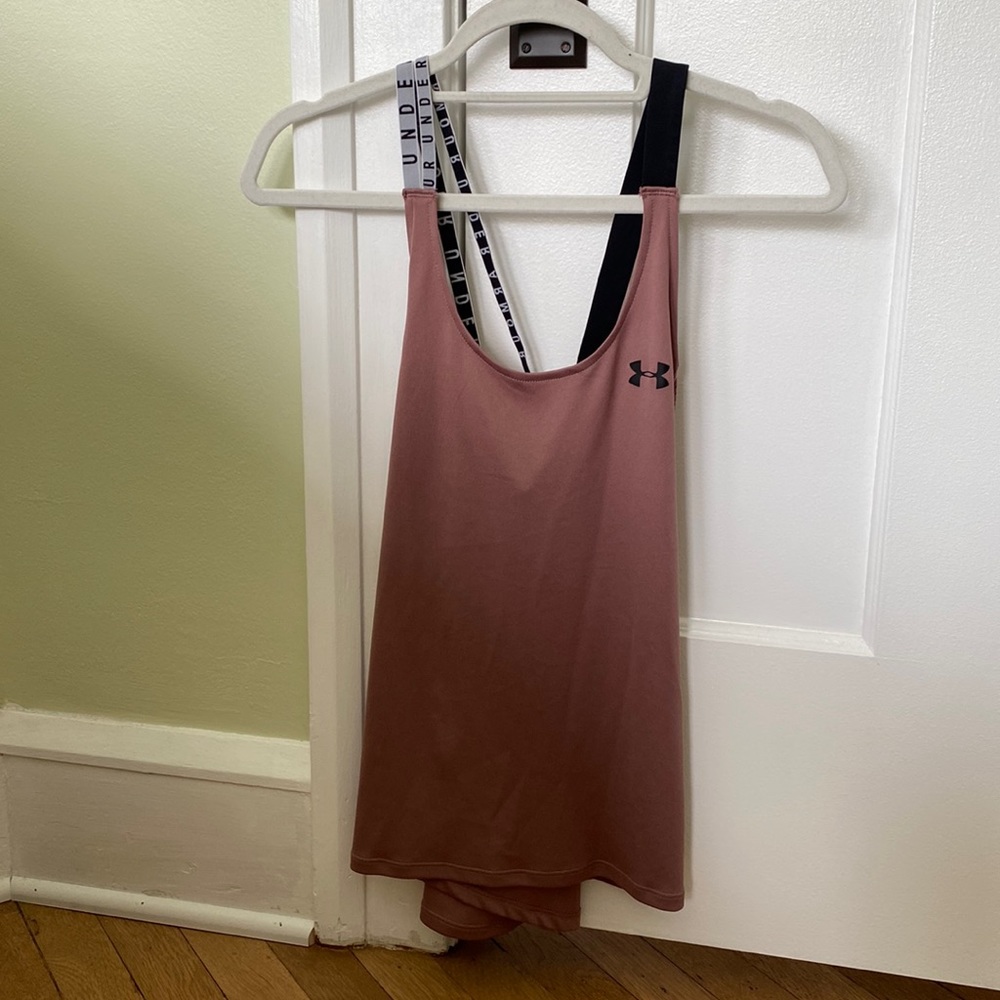 Women’s Under Armour workout tank, size S.